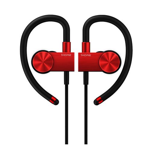 1More Sport Bluetooth fülhallgató, piros