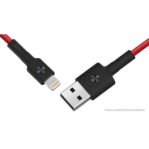 ZMI Magnet USB Lightning adatkábel, piros