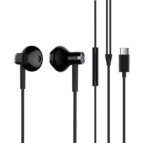 Xiaomi Hybrid DC Half fülhallgató - fekete