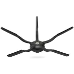 Roborock Silicone Side Brushes (S6 MaxV, S6, S6 Pure, S5 Max, S5, Mi Robot Vacuum) - puha szilikon oldalkefe 2db-os, fekete
