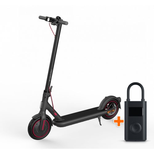Xiaomi Electric Scooter 4 Pro elektromos roller (BHR5398GL), fekete  + Mi Portable Electric Air 1S kompresszor