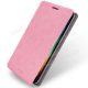Redmi Note 3 műbőr fliptok - rózsaszín