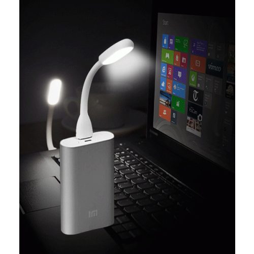 Mi LED hordozható USB lámpa - fehér