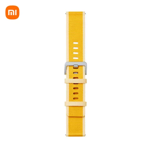 Xiaomi Watch S1 Active Gyári Nylon szíj, Sárga