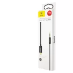 Baseus M01 Yiven USB-C - 3,5 Jack összekötő audio kábel 1,2m, Fekete