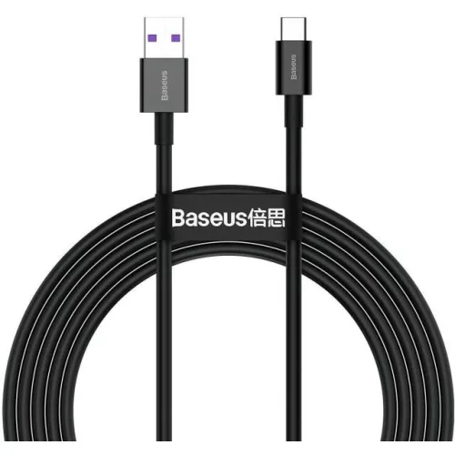 Baseus Superior sorozatú kábel USB-USB-C, 66W 2m, fekete