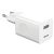 Baseus hálózati gyorstöltő USB QC 3.0 24W, Fehér