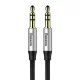 Baseus Yiven 1,5m 3.5mm Jack - 3.5mm Jack audio kábel, ezüst-fekete