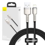 Baseus Cafule USB - Lightning fekete adat- és töltőkábel 2,4A 1m, fekete