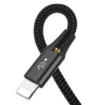 Baseus Rapid Series  4 az 1-ben USB-kábel 2xUSB-C / Lightning / Micro 3,5A 1,2 m, fekete