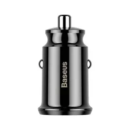 Baseus Grain autós töltő 2x USB 3.1A, fekete
