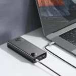 Baseus Adaman Metal 20000 mAh 65W Power Bank - külső akkumulátor, fekete