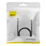 Baseus Ethernet RJ45 hálózati kábel 10Gbps 1.5m, fekete
