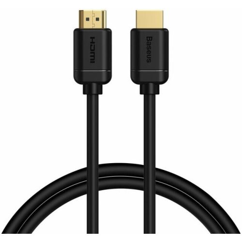 Baseus HDMI 2.0 kábel 4K 60Hz 3D HDR 18Gbps 1m, Fekete