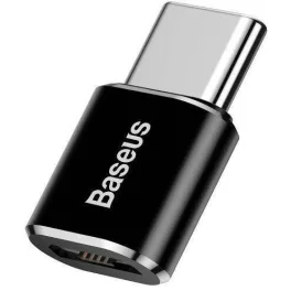 Baseus adapter USB-C - MicroUSB, fekete