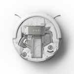 DJI ROMO P (Víztartályos változat) robotporszívó, átlátszó