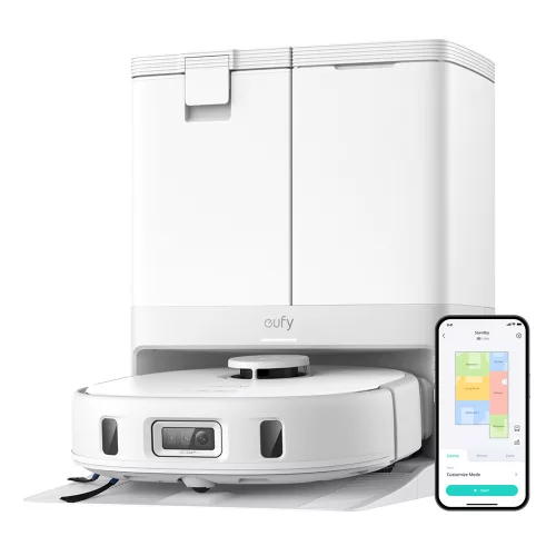 eufy X10 Pro Omni robotporszívó, fehér