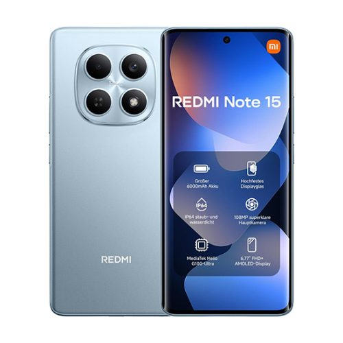 Xiaomi Redmi Note 15 4G Dual Sim 8GB RAM 256GB - Blue