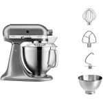  KitchenAid Artisan prémium konyhai robotgép 4,8l, ezüstszürke