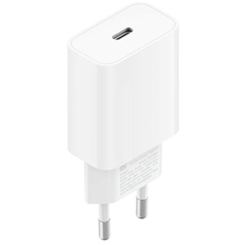 Xiaomi Mi Travel Charger Type-C (without cable) Fast charger 20W White EU BHR08M8EU