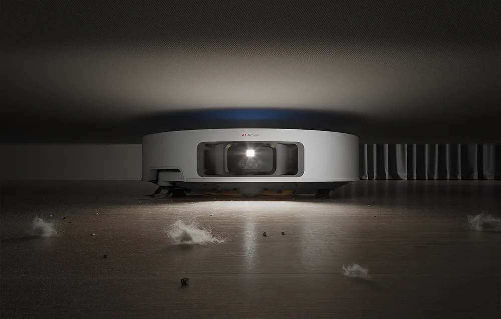 Takarítás kanapé alatt és szélek mentén