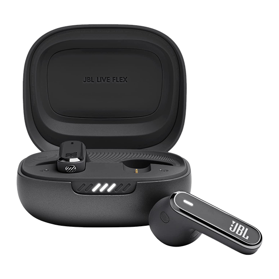 JBL Live Flex TWS Bluetooth Wireless In-Ear Earbuds Black EU
