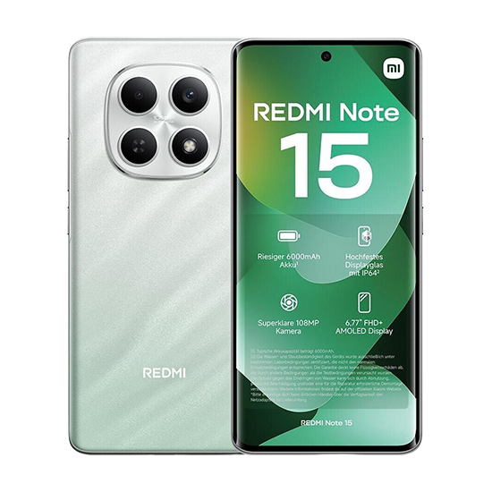 Xiaomi Redmi Note 15 4G Dual Sim 8GB RAM 256GB - Green